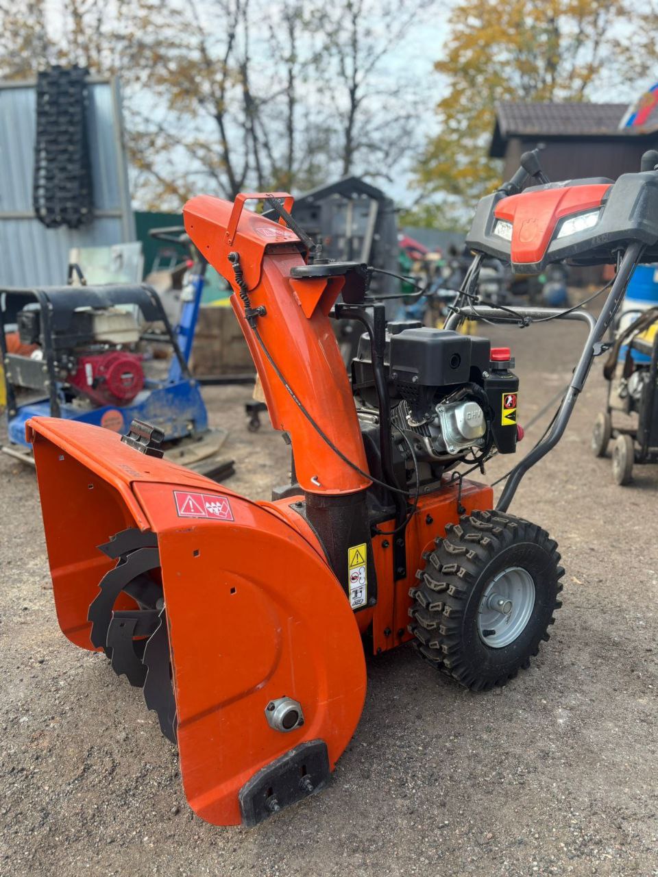 Ремонт снегоуборщика пример 1